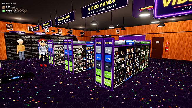 Video Game Store: Tidy Up