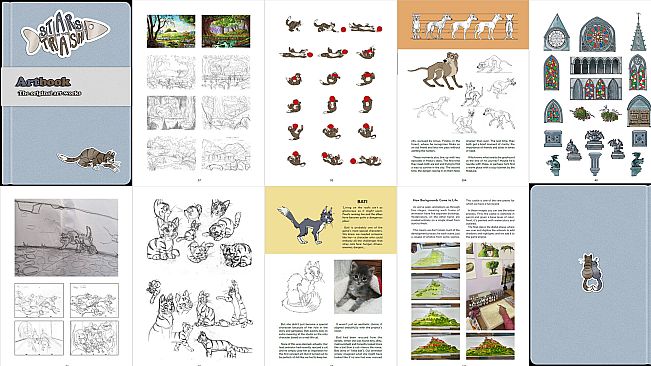 Stars In The Trash Digital Artbook