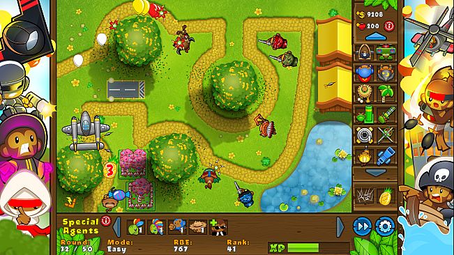 Bloons TD 5 - Candy Banana Farm Skin