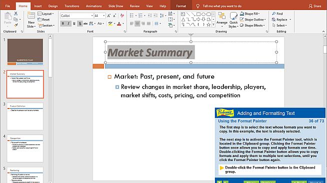 Professor Teaches PowerPoint 2019