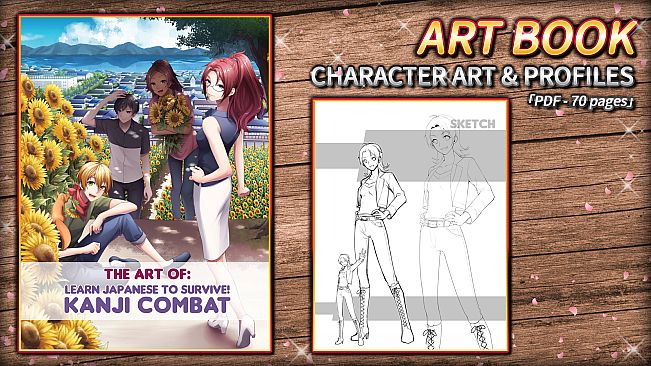 Learn Japanese To Survive! Kanji Combat - Art Book