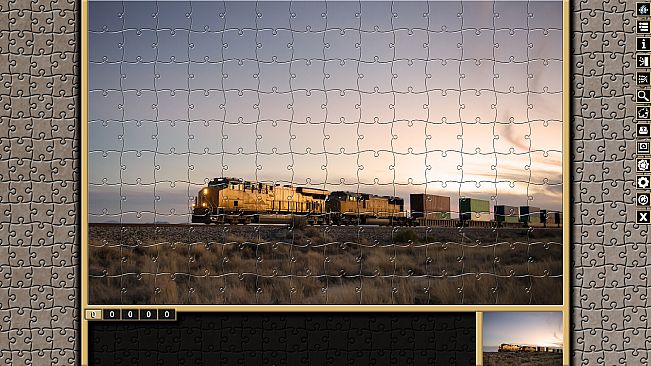 Pixel Puzzles Traditional Jigsaws Pack: Locomotive