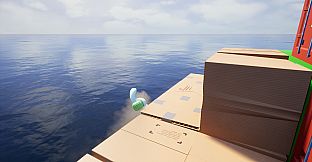 A GAME of stacking cardboard boxes AND DROWNING YOUR FRIENDS