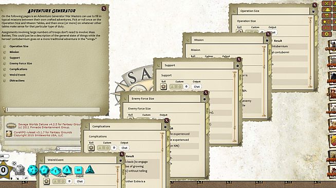 Fantasy Grounds - Weird Wars Rome (Savage Worlds)