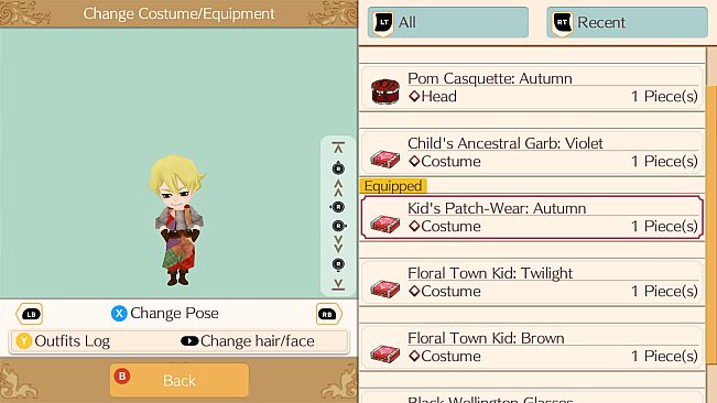 Autumn Colors Set - WorldNeverland - Daily Life in the Elnea Kingdom - Another Life Adventure