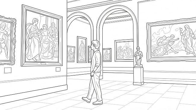 100 Cats Lost in Renaissance Gallery