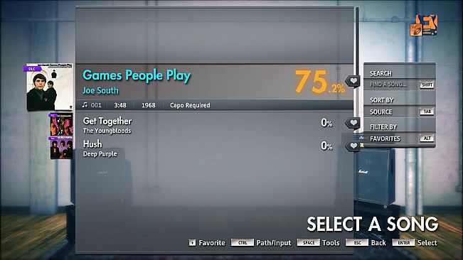 Rocksmith 2014 Edition – Remastered – Joe South - “Games People Play”