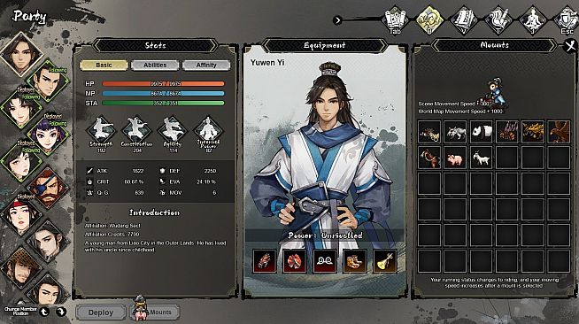 Wandering Sword - Mount Pack: Majestic Steeds