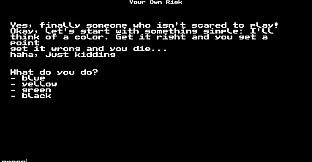 Message: Read at Your Own Risk