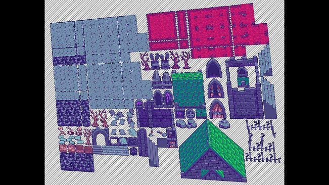 RPG Maker MZ - TinyRPG - Grey Graveyard Tileset