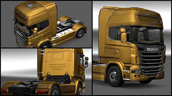 Euro Truck Simulator 2 - Metallic Paint Jobs Pack