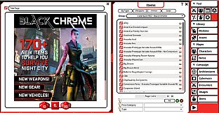 Fantasy Grounds - Cyberpunk Red Black Chrome