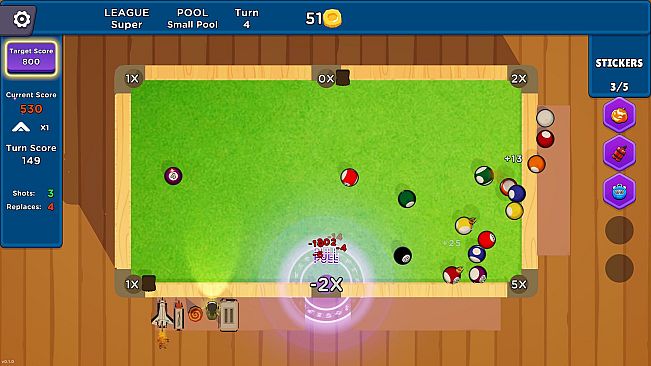 Ballardo: Roguelike Billiards