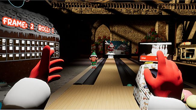 Jingle Strike VR Bowling