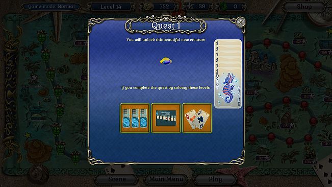 Jewel Match Atlantis Solitaire 3 - Collector's Edition