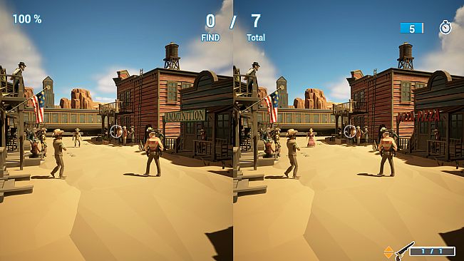 Find X :  Shoot the Difference in 4D