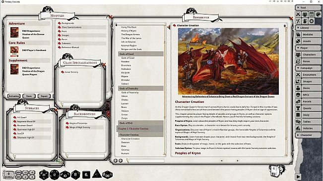 Fantasy Grounds - D&D Dragonlance: Shadow of the Dragon Queen