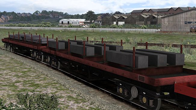 TS Marketplace: BDA 80t Bogie Bolster Wagon Pack