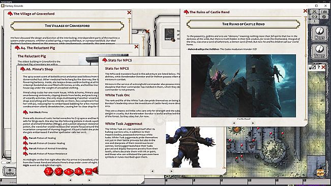 Fantasy Grounds - Strongholds & Followers (5E)