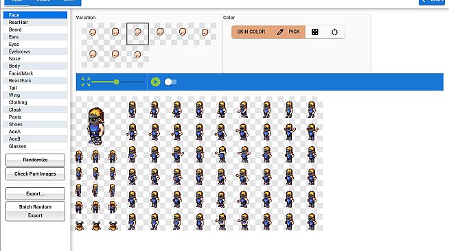 Character Generator Plus - LPC Character Resources