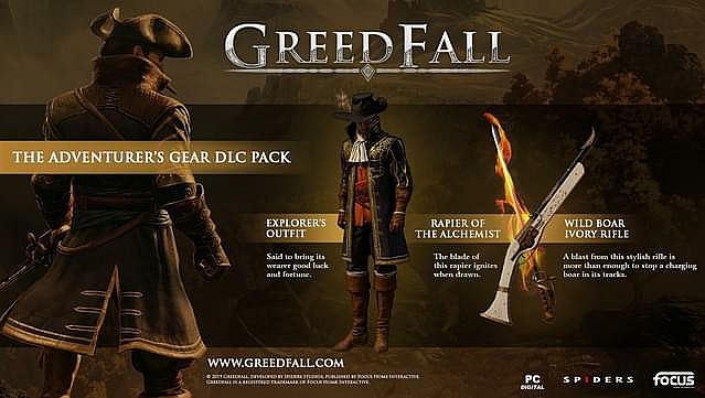 GreedFall - Adventurer's Gear