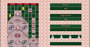 Falling Face Fragments