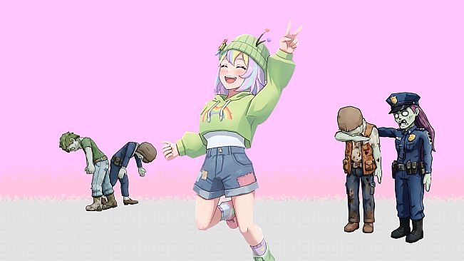 POPPER GIRL VS ZOMBIES
