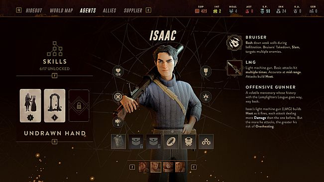 The Lamplighters League - Isaac