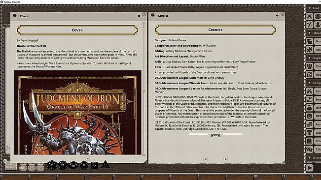 Fantasy Grounds - D&D Adventurers League EB-10 Judgment of Iron