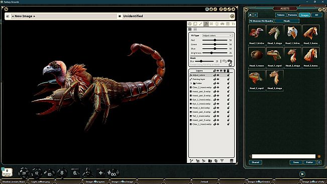 Fantasy Grounds - FG Monster Kit Beasts Art Pack