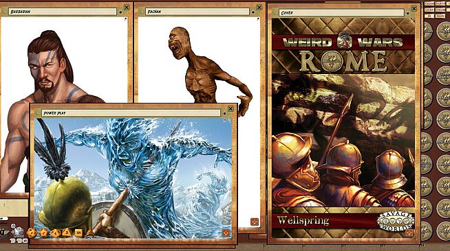 Fantasy Grounds - Weird Wars Rome: Wellspring (Savage Worlds)