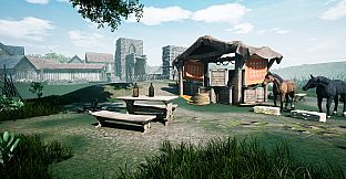 RPGScenery - River Settlement Scene