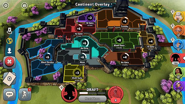 RISK: Global Domination - Fedual Japan Map Pack