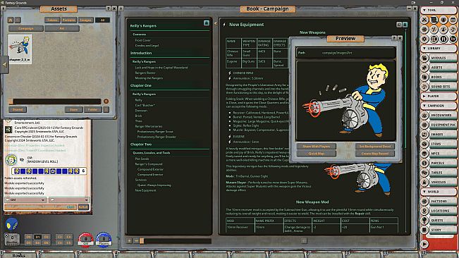 Fantasy Grounds - Fallout RPG - NPC Pack 3 - Reilly's Rangers