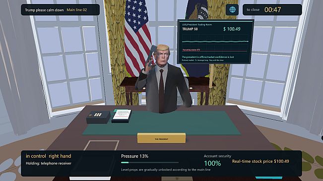 Trump please calm down