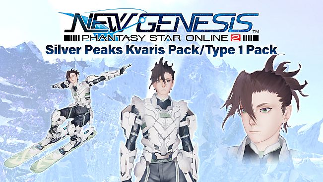 PSO2:NGS - Silver Peaks Kvaris Pack/Type 1 Pack