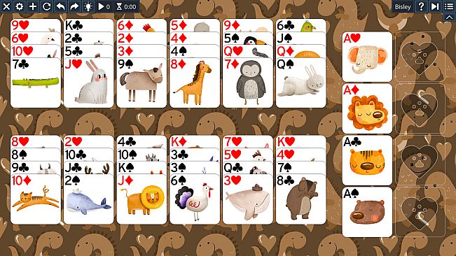Free Solitaire - Animals