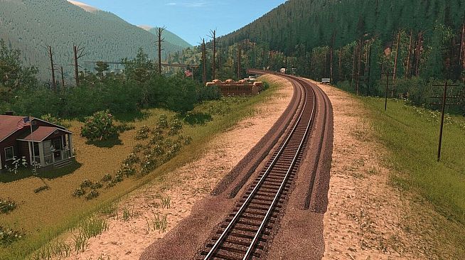 Trainz 2019 DLC - USA Route - Far Northern Mountains
