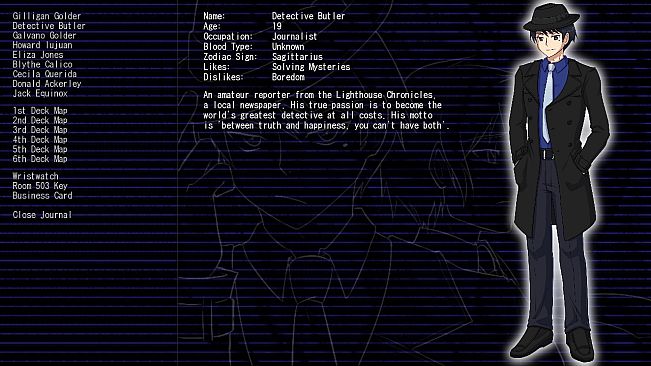 Detective Butler: Maiden Voyage Murder