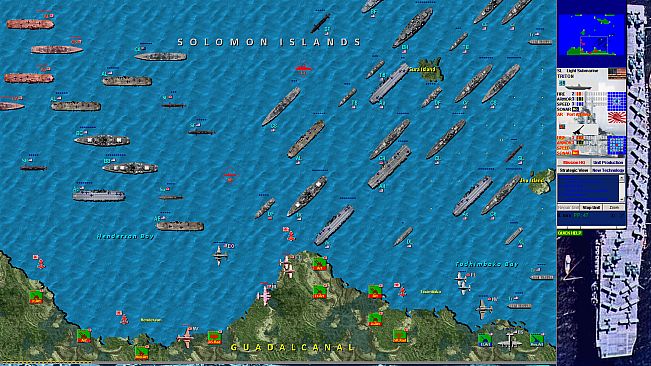 Battleships and Carriers - Pacific War