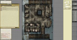 Fantasy Grounds - Pathfinder RPG - Pathfinder Flip-Mat - Classic Waterfront Tavern
