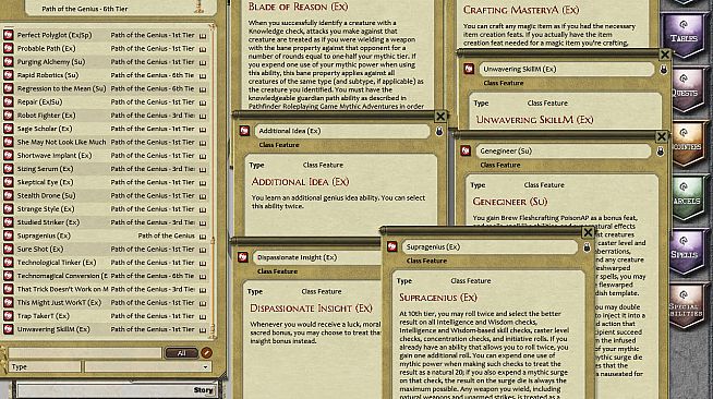 Fantasy Grounds - Path of the Genius (PFRPG)