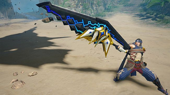 Monster Hunter Rise - "Lost Code: Labr" Hunter layered weapon (Switch Axe)