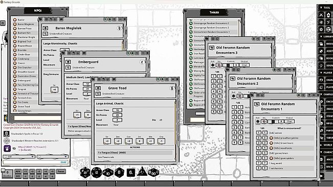 Fantasy Grounds - When Dusk Falls for Shadowdark RPG