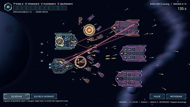 Deep Space Starship Repair