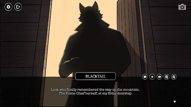 Furry Detective Blacktail and the Case of the Blood Moon