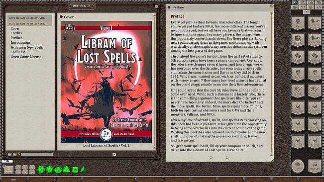 Fantasy Grounds - Libram of Lost Spells, Volume I (5E)
