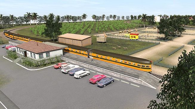 Trainz 2022 DLC - Florida Rail Road Museum Model Railroad