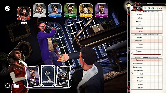 Clue/Cluedo: Noir Crime Scene