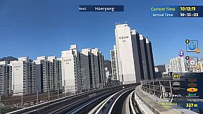 Korean Rail Driving Tour-LRT Uijeongbu